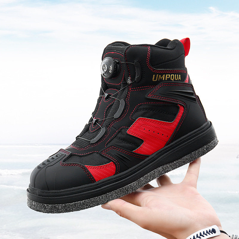 Outdoor Iso Fishing Shoes All Season Sea Fishing Shoes Non-slip Felt Steel Nail Bottom Anadromous Reef Fishing Shoes Retail price 350