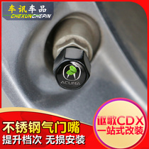 Dedicated to the song CDX valve mouth Song CDX Retrofit Aluminum Alloy Valve Core Cap Bleed Door Core Cap Lid