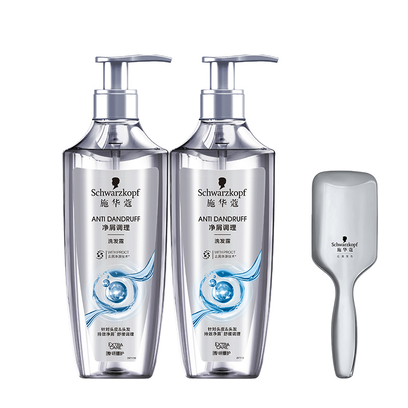 施华蔻洗发水控油蓬松去屑洗发露去油净屑调理洗头水修护洗头膏