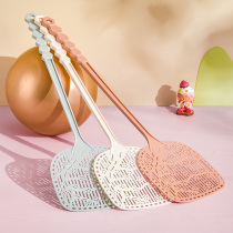 Fly swatter plastic swatter is not rotten large lengthened and thickened household manual mosquito killing swatter kitchen fly killing artifact