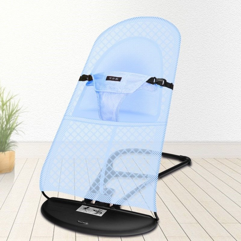 Convenient rocking chair baby chair summer multi-functional coaxing baby comforting comfort chair sleeping chair breathable toddler mesh