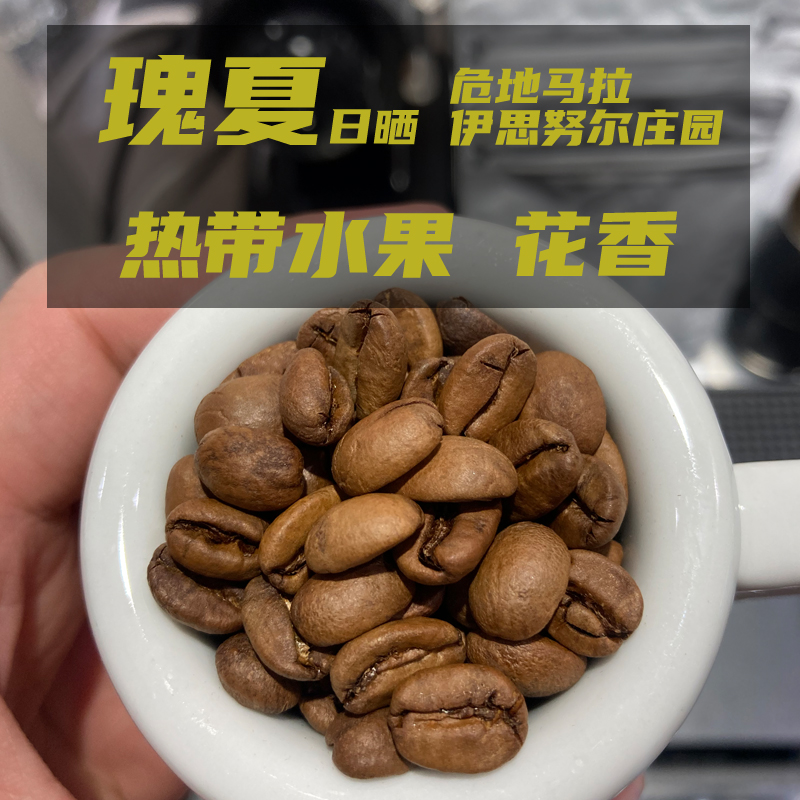 (22 years) 100g rose summer sun-dried Isnur Manor Guatemala hand-brewed coffee beans COE award-winning