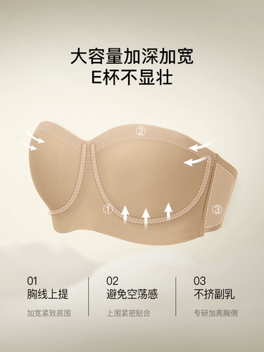 Нескользящое нижнее белье, топ без лямок, невидимый бюстгальтер пуш-ап, бюстгальтер-топ, красивая спина