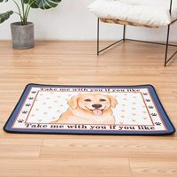 Квадратный золотой ретривер