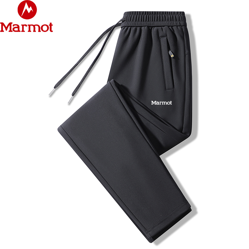 Marmot Marmot Casual Pants 2025 Autumn and Winter New Straight-Leg Pants Outdoor Sports Pants Loose and Plaid Sweatpants