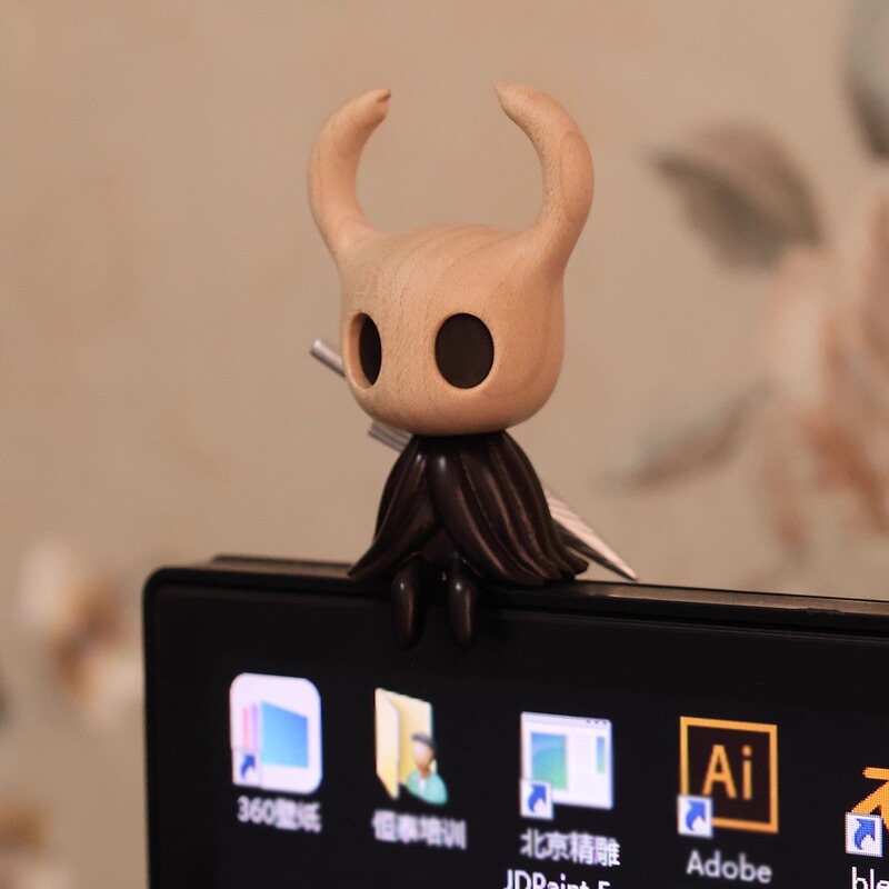 Hollow Knight Merchandise Figure Silk Song Central Control Screen Figurine Computer Display Decoration Birthday Gift