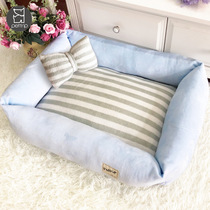 Winter Warm Dog Covet Dog Kennel Small Dog Kennel Small Dog Kennel Kennel Dog Kennel Pet Nest can be torn down with a dog bed