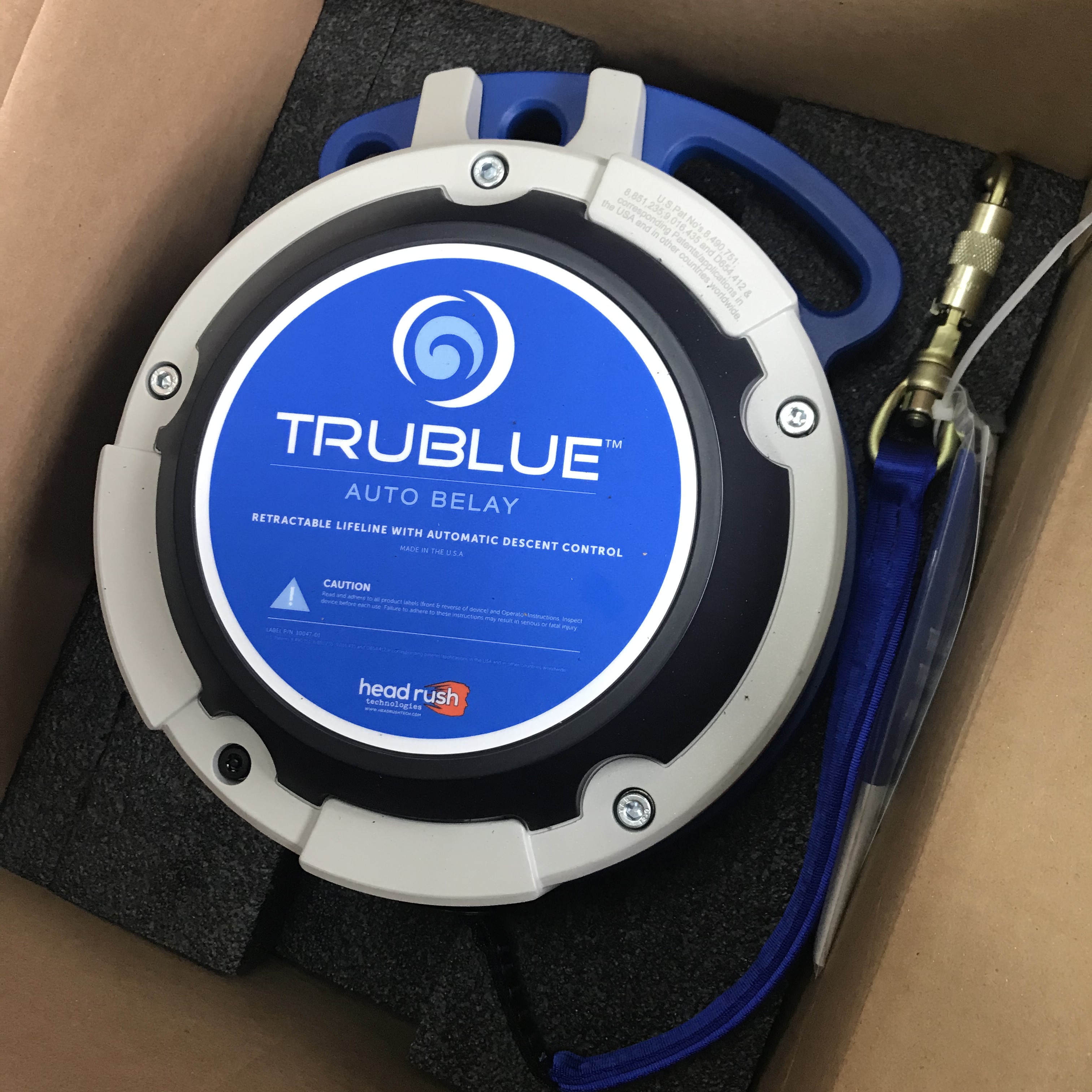 Climbing Wall Automatic Lower Climbing Training Training Down Automatic Protector TruBlue 12 5 m