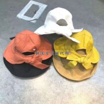 South Korea East gate imports thehat summer great peak Butterfly knot fisherman hat sunscreen sunscreen children