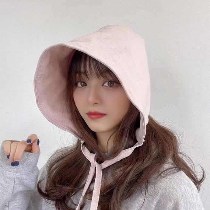 Hat South Korea Donggate 2022 new spring and summer Europe and America adjustable rope and sun protection fisherman's hat