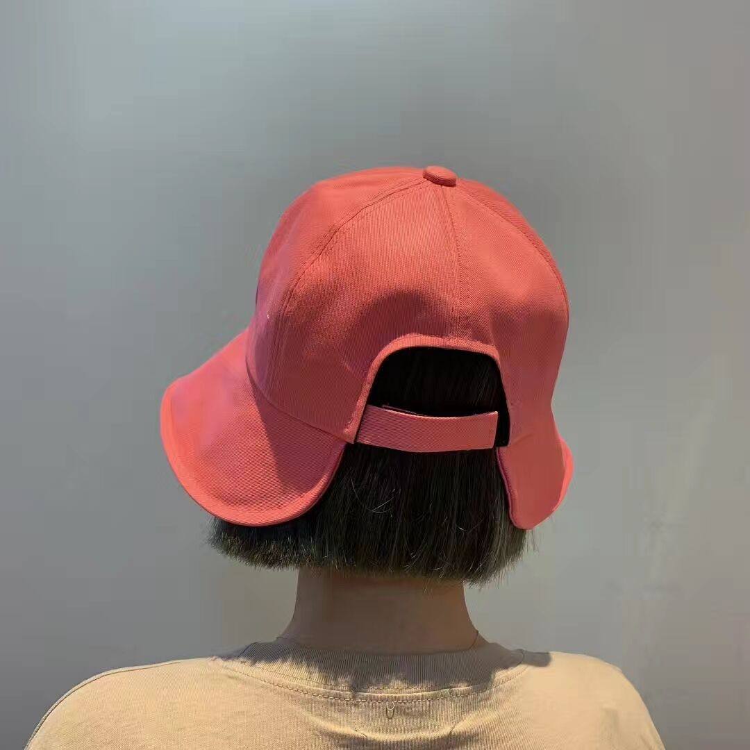 23 Spring and summer Korean Sun Hat Jiangxi and the same pure cotton magic tape fisherman's hat shade sun sun protection cap children