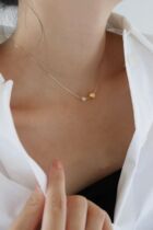 20 Korea Dongdaemun NYUNYU Ornament Han Edition Simple Temperament Superior Sense European And European Pearl Necklace Women Lock Bone Chain