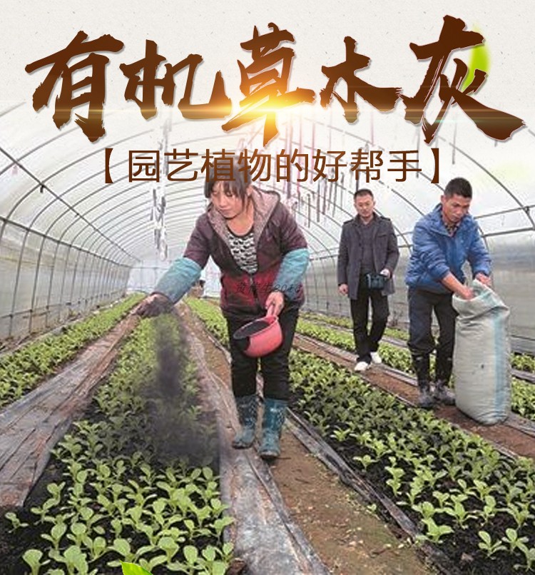 Farm Pure Grass Wood Ash Potash Fertilizer Organic Fertilizer Straw Ash Flower Fertilizer Balcony Seed Vegetable Fruit Tree Flowers Universal Potted Plant