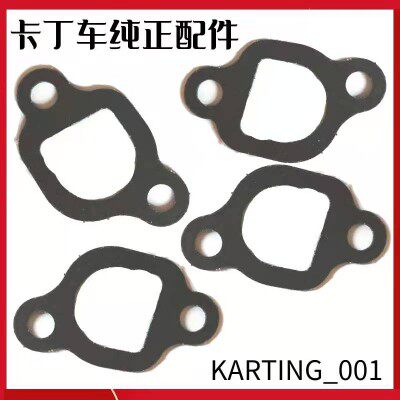 Kart muffler gasket outlet for Honda GX200CCGP160 engine exhaust pipe hole