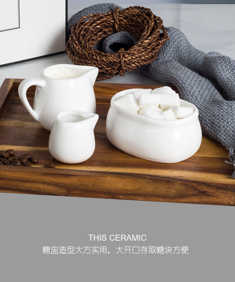 Có cây kế sữa sessile cốc sữa phương Tây cốc sữa nhỏ thìa cà phê mate sữa bể đường gia vị bể nước bít tết xô nước - Cà phê bình pha cà phê moka