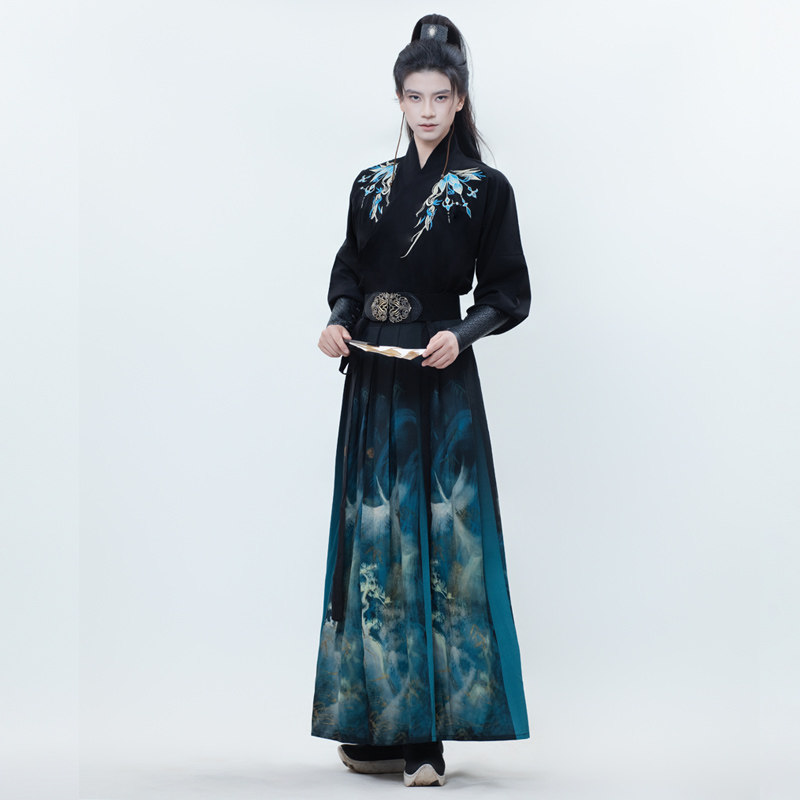 汉服男女款侠客装,演绎武侠梦,穿上它做回江湖侠客_汉服_淘宝服装网