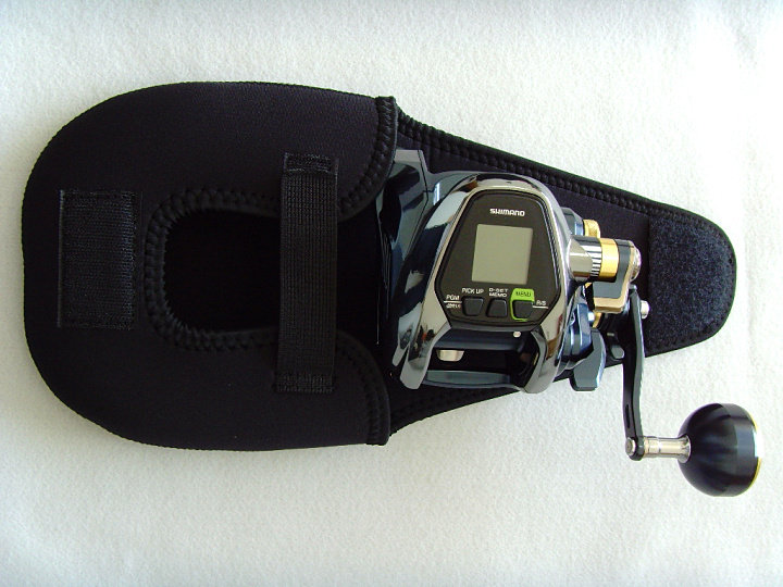 Spiced fishing gear Japanese domestic electric digital display wheel electric winch diving cotton waterproof wheel bag wheel cover