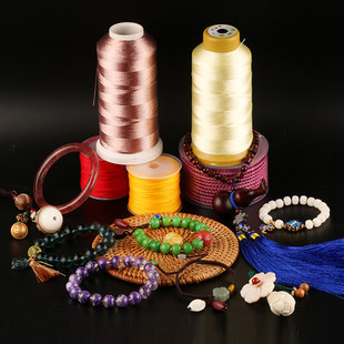 Live special shot Crystal No. 1 Links Lingwen Jade Emerald Handmade DIY weaving accessories men and women