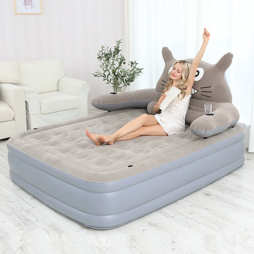 Мультяшный матрас для домашнего использования, портативный автоматический кушон, увеличенная толщина