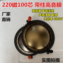 Original plant 100 core tenor sound film 99 2mm imported titanium film flat wire with column frame 220 magnetic 100 core tenor voice coil