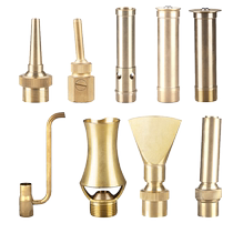 Landscape fountain pure copper nozzle style mushroom cedar fan-shaped spring universal double-layer multi-layer music hotel pool courtyard
