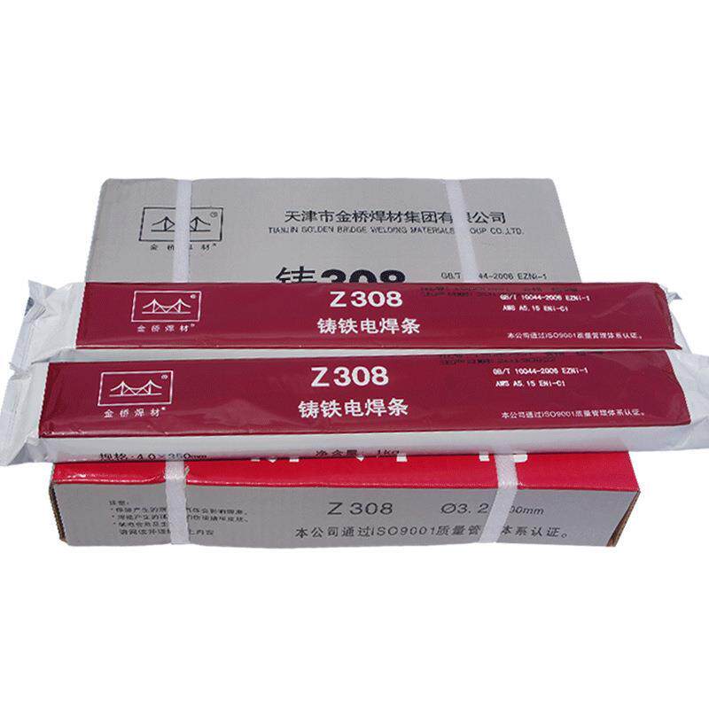 Tianjin Jinqiao Z308 pure nickel cast iron welding rod Z208 pig iron cast iron Z408 nickel iron Z508 various diameters