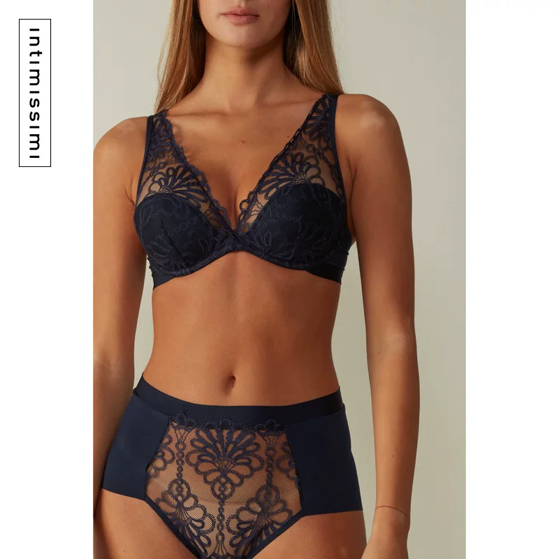 Серия бюстгальтеров push-up в стиле Итальянской классики Intimissimi для женщин, сексуальное чистое желаемое