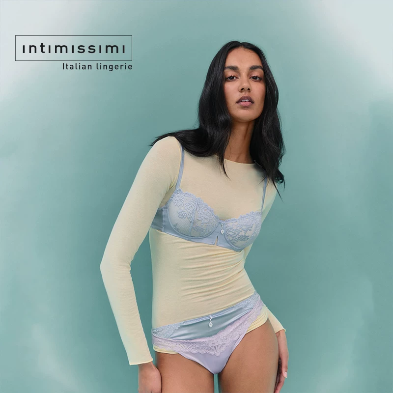 Intimissimi 26 лето новое DENISE sexy кружевной без вставок push-up бюстгальтер RBD2596