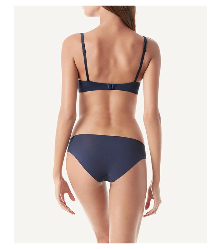 Intimissimi Ladies Hình chữ V Màu xanh đơn giản và thoải mái Áo ngực cúp ngực RI50FB 3094 - Áo ngực không dây