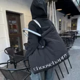 Оригинальный демисезонный пуховик с пухом, вместительная и большая сумка через плечо, изысканный стиль