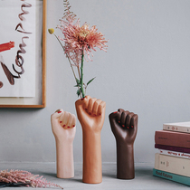 EDITOR01 Spain DOIY FEMINIST vase NEW womens power creative art FEMALE GIFT LIVING ROOM GIFT