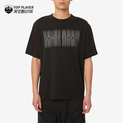 BOILER ROOM Reverb Tee 24ss 颤音LOGO大廓型圆领短袖T恤