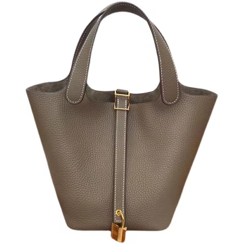 Корзина, вместительная и большая сумка, портативная барсетка для невесты, премиум класс, из натуральной кожи