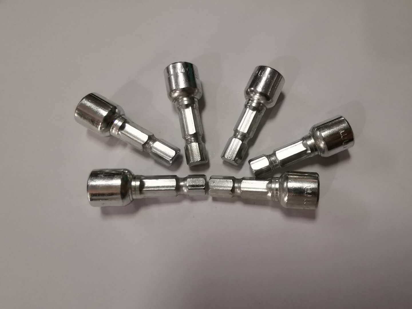 Hexagonal drill tail screw sleeve 8mm~9mm~11mm strong magnetic sleeve Hexagonal sleeve drill tail screw special sleeve