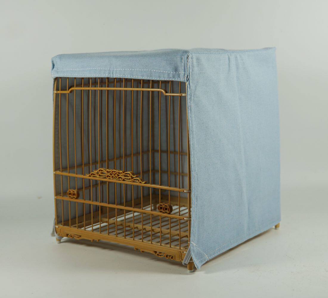 Nanjing Hou's Embroidered Bird Cage Accessories Light Color Double Layer Handmade Three Sides Cage Clothing Embroidered Cage Cloth Bright Caged Clothing Cage Clothing