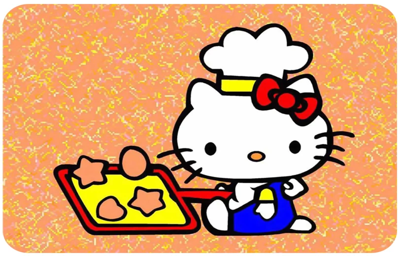 Hello kitty, cartoon laptop for students, custom-made