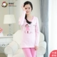 InBron zhongzhong chàng trai và cô gái tuổi teen dày và nhung chàng trai và cô gái trẻ em đồ lót nhiệt đặt quần áo mùa thu