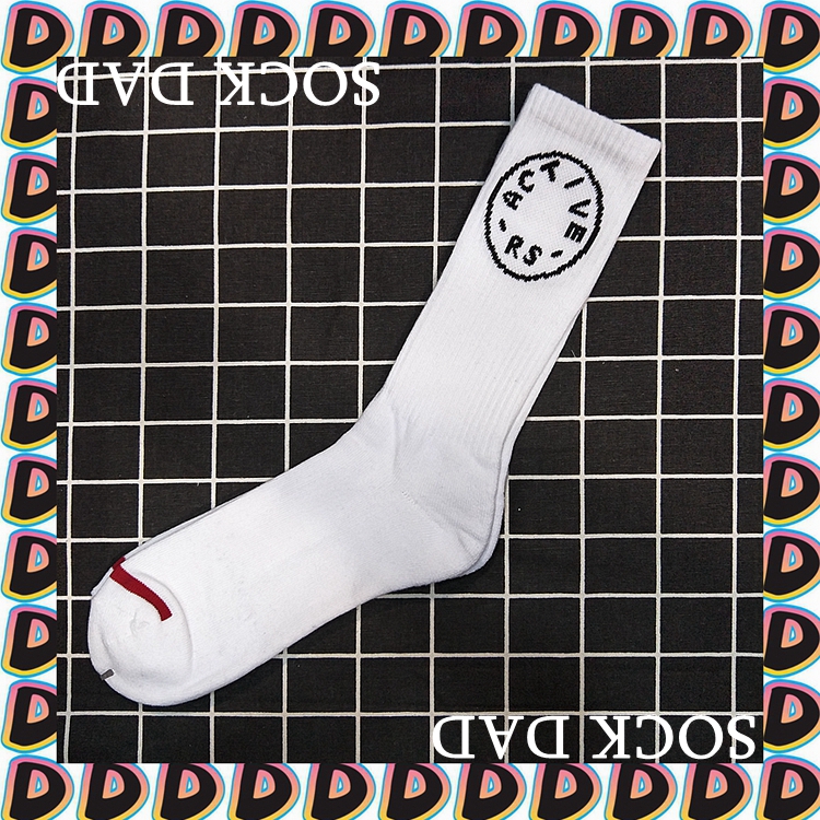 SOCK DAD Active R / S Vớ trượt ván Bít tất Vớ Tất vớ thể thao Khăn phía dưới tất nam cao cổ