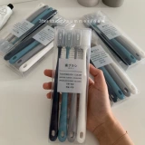 Четыре!9.9rmb | Антибактериальная зубная щетка мягкая, клейкие, мягкие волосы, маленькая защитная голова -резинка Семейство зубной щетки