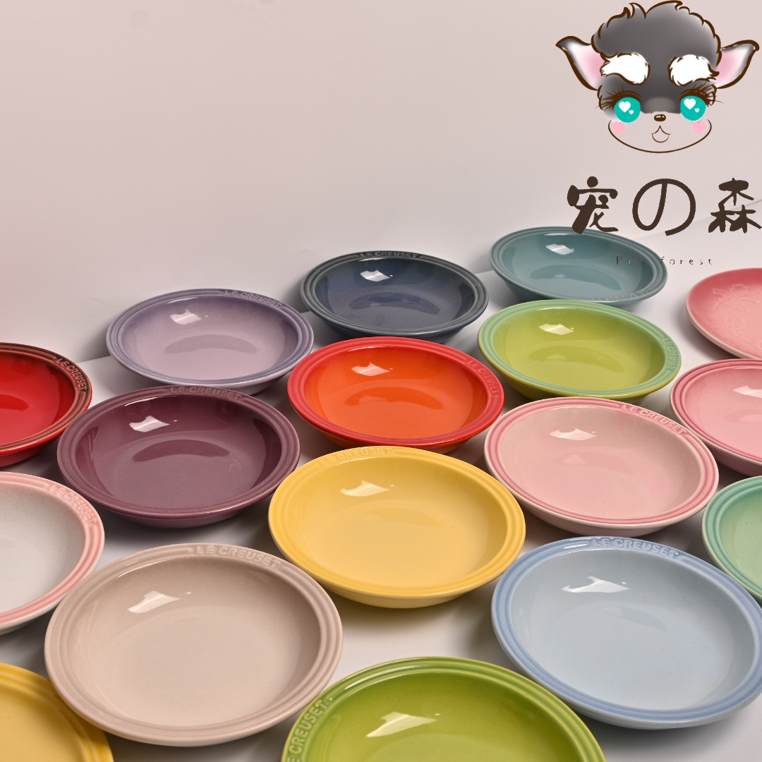 Pre-dinner milk dish cool color with the same super cool color dish 15cm raw meat snacks cooking cat, dog, dog and mouse tableware