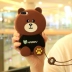 Bear oppor11plus vỏ điện thoại di động r9s mẫu nữ dây buộc r9 hoạt hình vỏ mềm oppor9s cộng với thủy triều 0PP0 silicone mềm r11Plus vỏ nam và nữ thời trang cá tính - Phụ kiện điện thoại di động