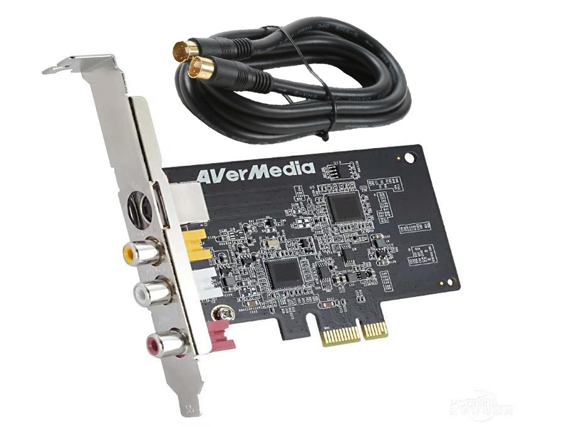 PCIE gastroscope endoscope color Doppler ultrasound SDK video capture card round rigid C725 small mouth WIN7 XP WIN10 and other use