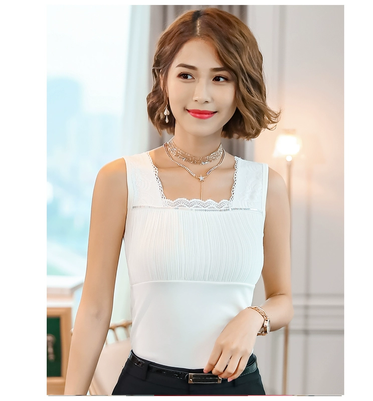 Ren mùa đông lạnh dày cộng với nhung ấm áo yếm vest nữ áo khoác mùa thu quần áo bó sát áo sưởi ấm đồ lót ao kieu dep