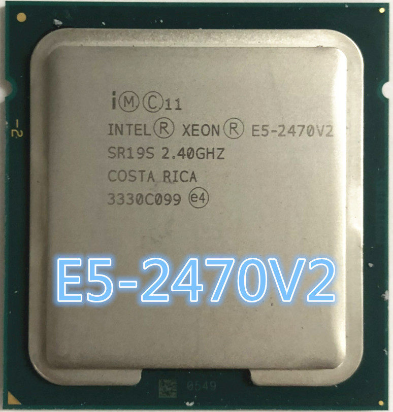 E5-2470V2 E5 2470 V2 ten cores twenty threads 2 4G main frequency 1356 pins