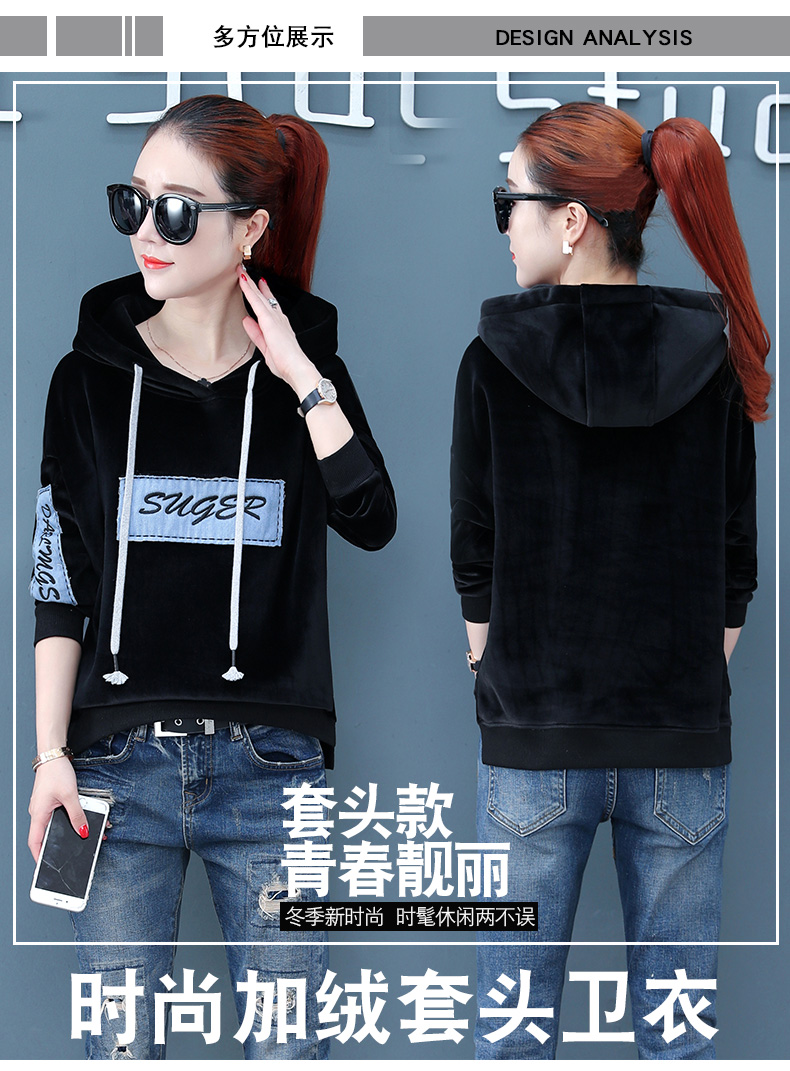Sweatshirt femme - Ref 3215348 Image 9