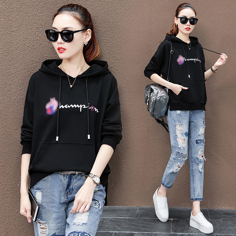 Sweatshirt femme en Coton - Ref 3217342 Image 3