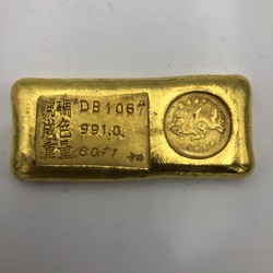 Antiques and miscellaneous gold bars, gold coins, flying dragon coins, gold ingots, brass coins, retro craft ornaments, ancient coins, gilded coins