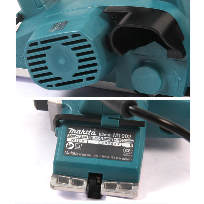 Makita electric planer m1901b household multi-functional portable woodworking planer woodworking power tool portable planer m1902b