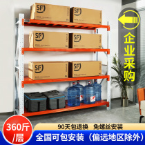 Storage Shelving Warehouse Shelving Racks Home Multilayer Storage Shelving Heavy Storage Basement Iron Shelf Sublime Yellow Color Scalloo Yellow