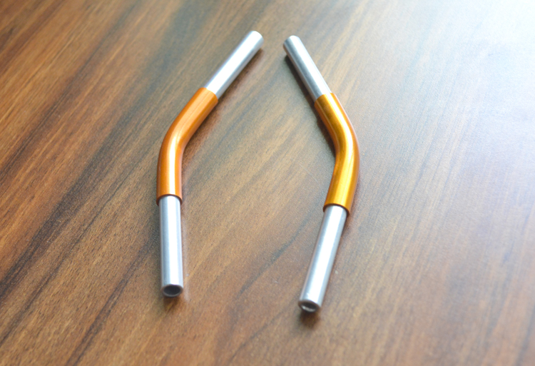 Phụ kiện lều bằng nhôm dày 8,5MM phụ kiện góc nhôm hợp kim góc khuỷu tay 5CM * 150 độ - Lều / mái hiên / phụ kiện lều lều bạt di động